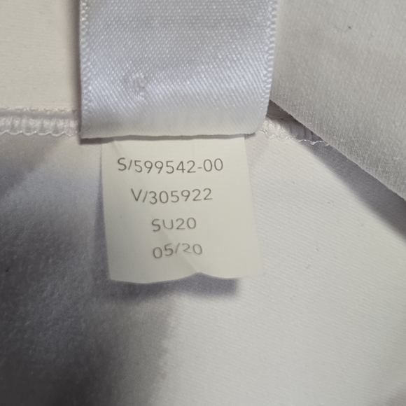 Athleta Women White Gray Marble Salutation Stash Pocket II 7/8 Tight Leggings XS - Picture 6 of 10